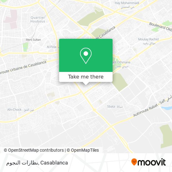 نظارات النجوم map