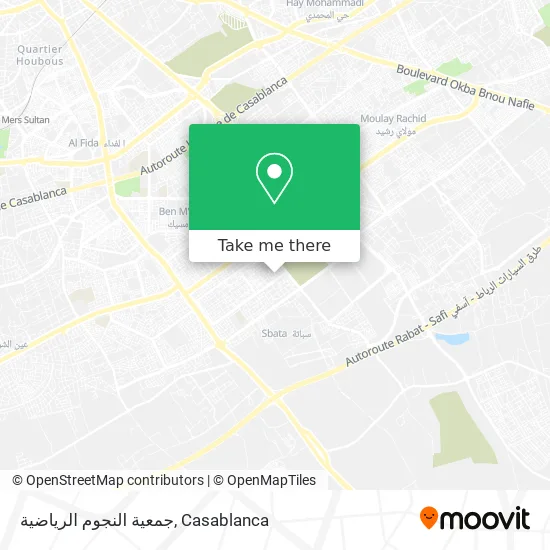 جمعية النجوم الرياضية map