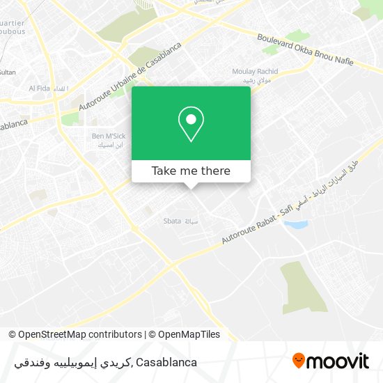 كريدي إيموبيلييه وفندقي map