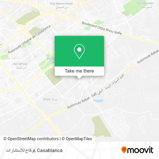 فوكاج للإستشارات map