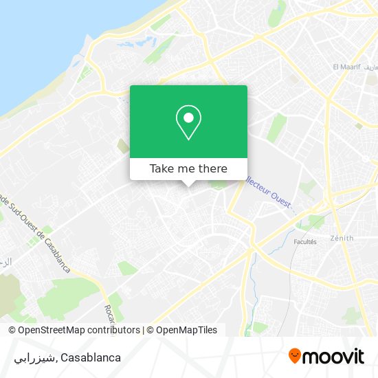 شيزرابي map