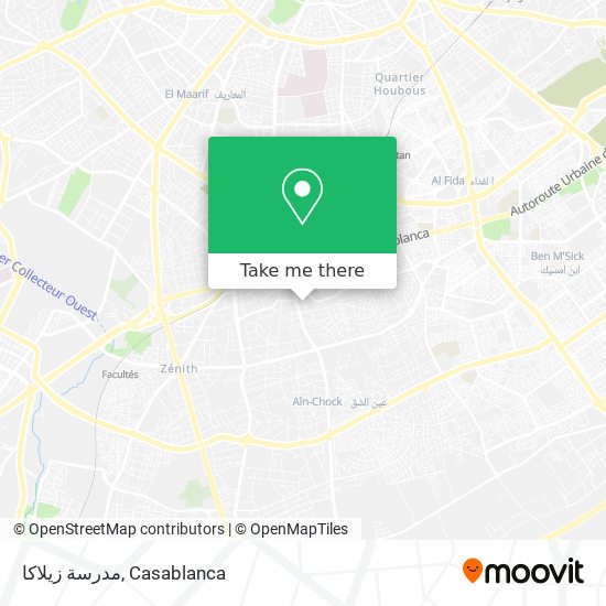 مدرسة زيلاكا map