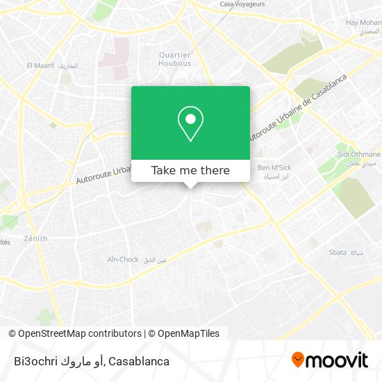 Bi3ochri أو ماروك map