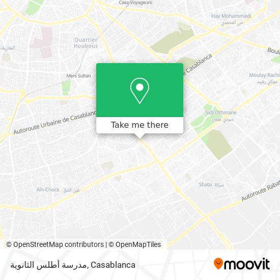 مدرسة أطلس الثانوية map