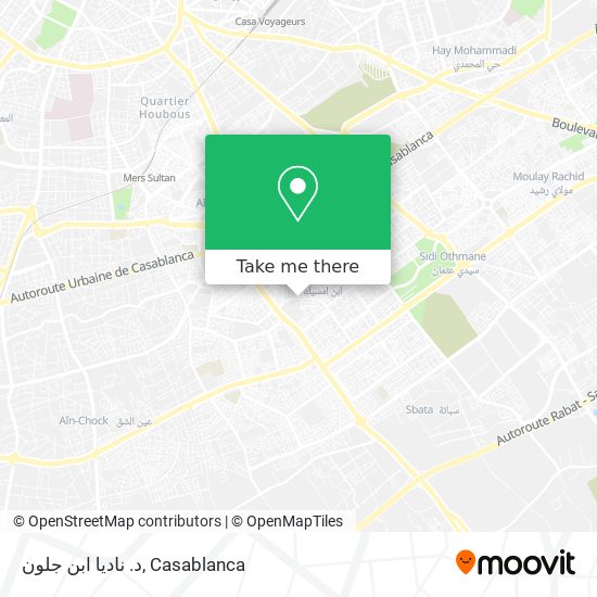 د. ناديا ابن جلون map