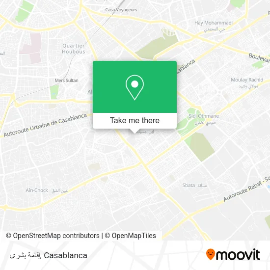 إقامة بشرى map