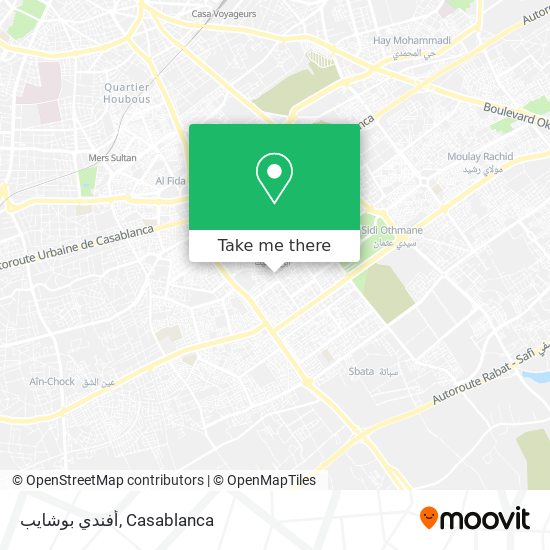 أفندي بوشايب map