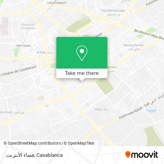 فضاء الأنترنت map