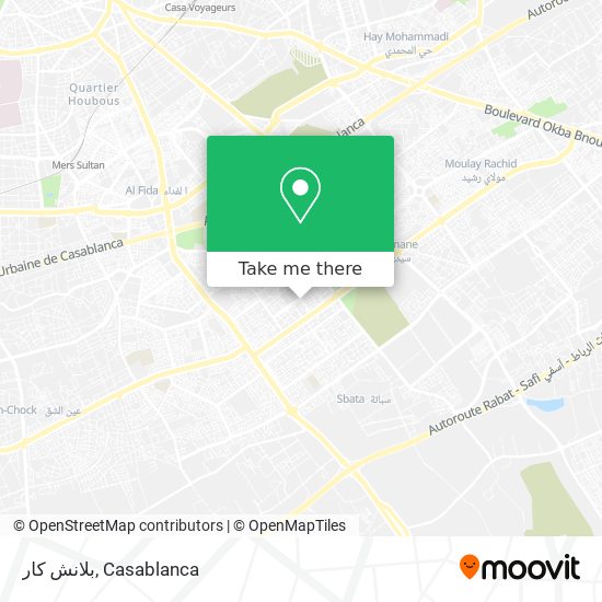 بلانش كار map