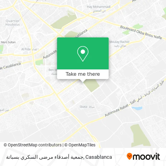 جمعية أصدقاء مرضى السكري بسباتة map