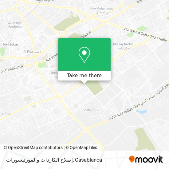 إصلاح الكاردات والمورتيسورات map