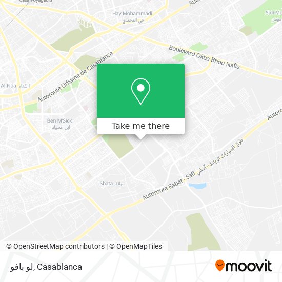 لو بافو map