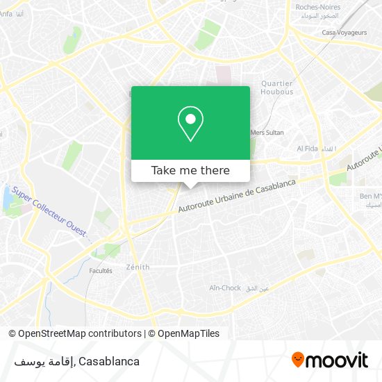 إقامة يوسف map