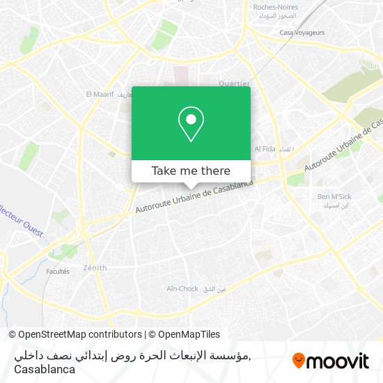 مؤسسة الإنبعاث الحرة روض إبتدائي نصف داخلي map