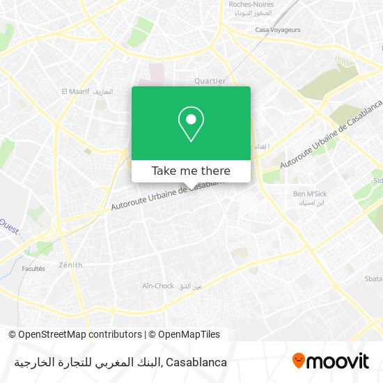 البنك المغربي للتجارة الخارجية map