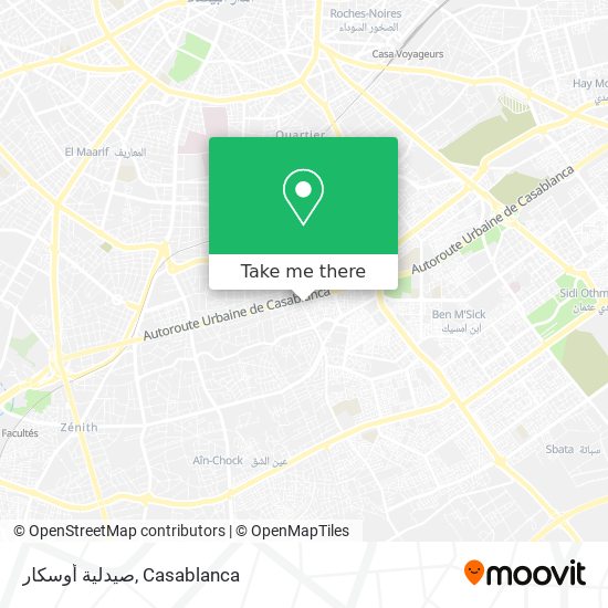 صيدلية أوسكار map