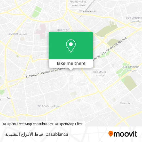 خياط الأفراح التقليدية map