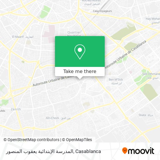 المدرسة الإبتدائية يعقوب المنصور plan