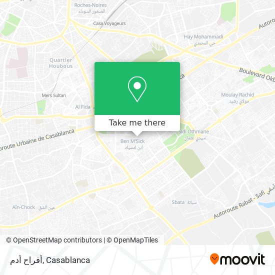 أفراح أدم map