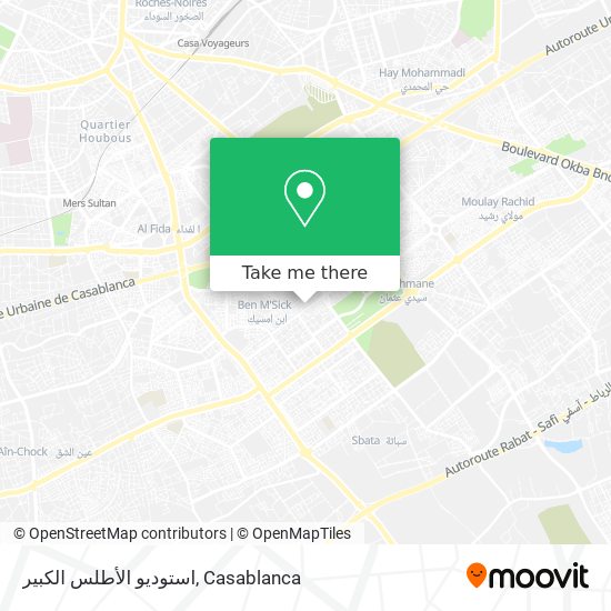 استوديو الأطلس الكبير map