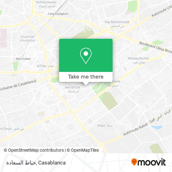 خياط السعادة map