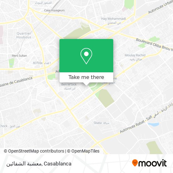 معشبة الشفائين map