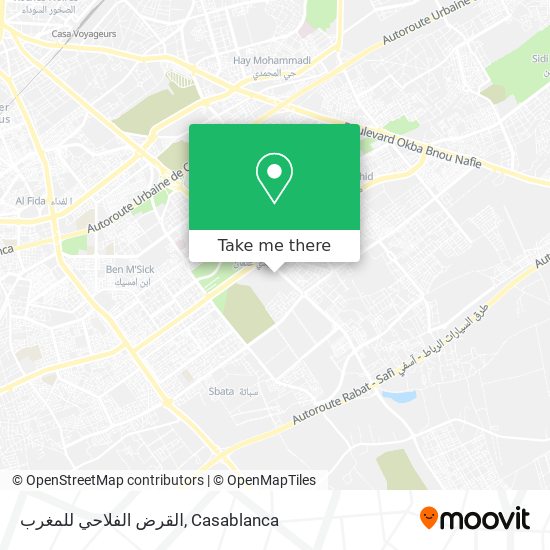 القرض الفلاحي للمغرب map