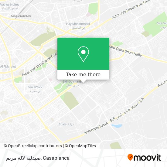 صيدلية لالة مريم map