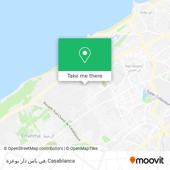 في باس دار بوعزة map