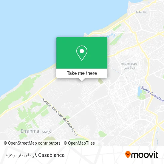 في باس دار بوعزة map