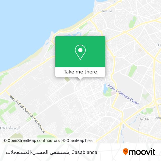 مستشفى الحسني-المستعجلات map