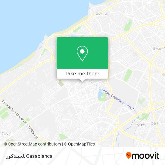 لجيندكور map