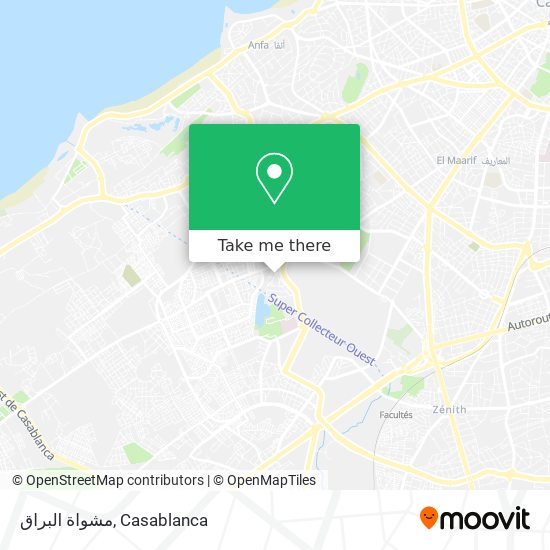 مشواة البراق map