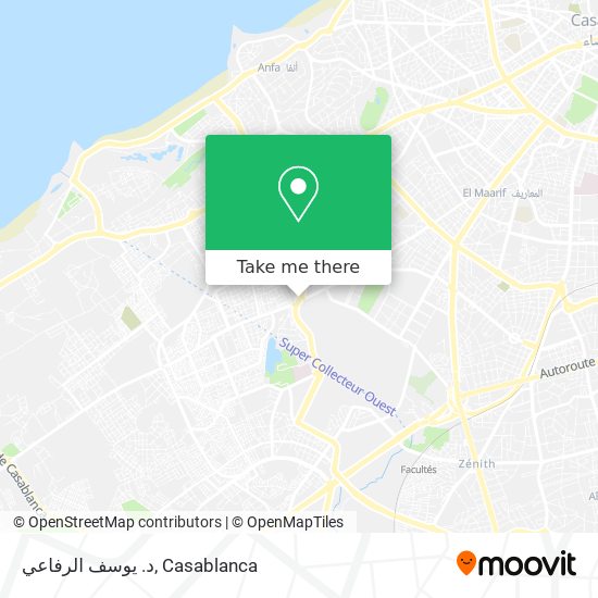 د. يوسف الرفاعي map