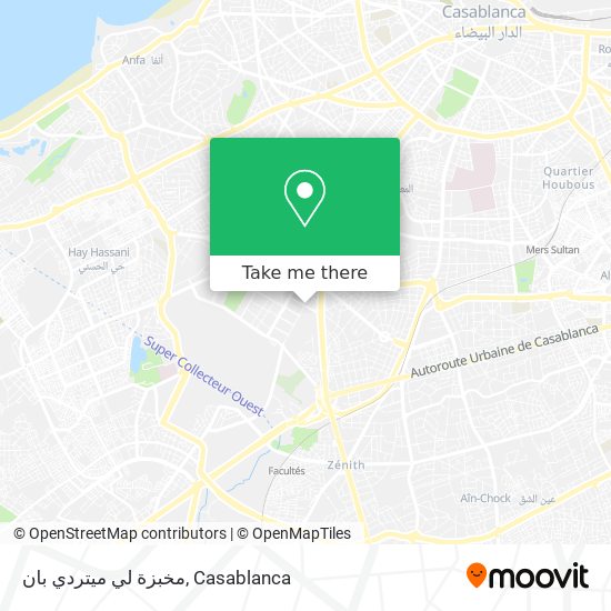 مخبزة لي ميتردي بان map