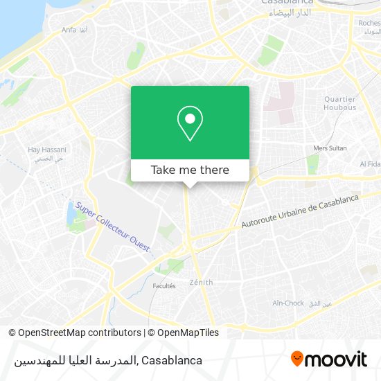 المدرسة العليا للمهندسين map