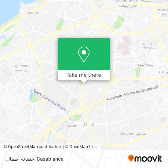 حضانة أطفال map