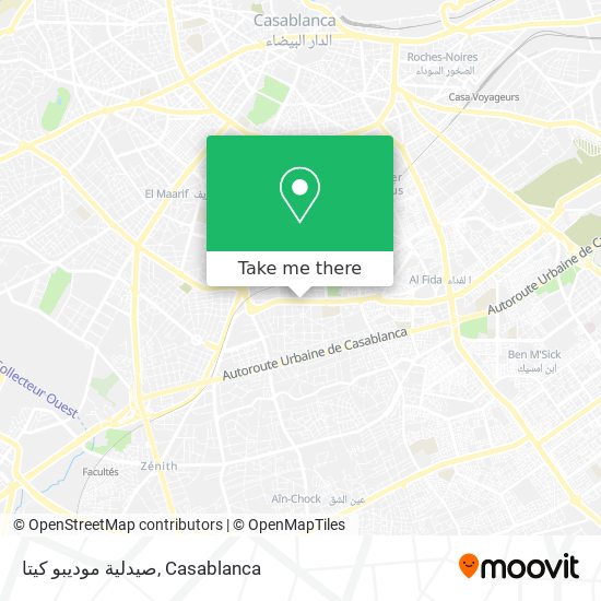 صيدلية موديبو كيتا map