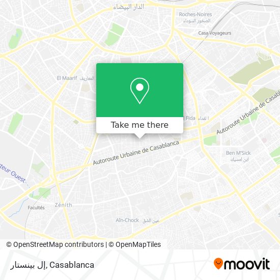 إل بينستار map