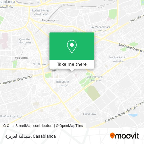 صيدلية لعزيزة map