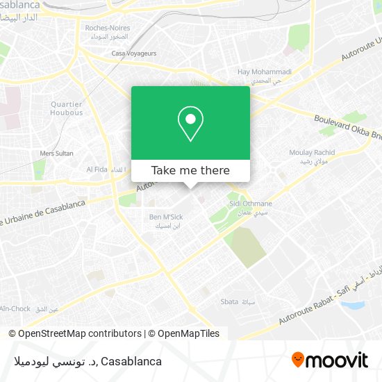 د. تونسي ليودميلا map