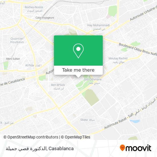 الدكتورة قصي جميلة map