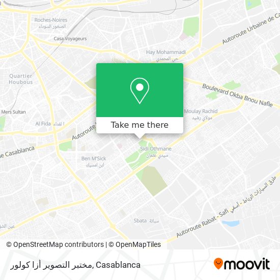 مختبر التصوير أزا كولور map