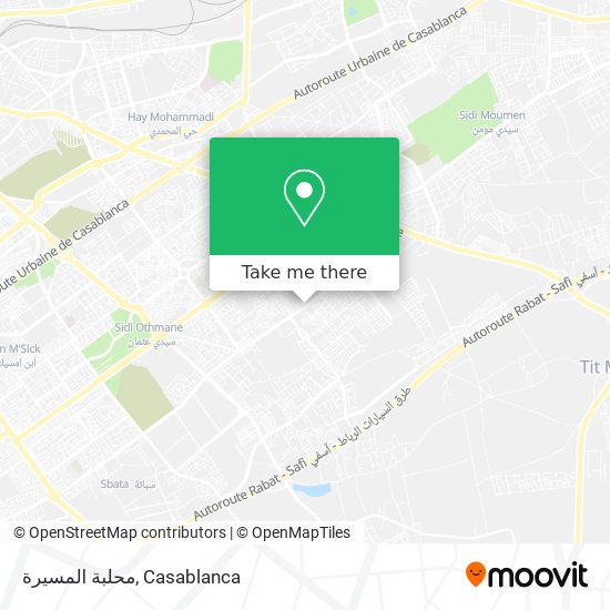 محلبة المسيرة map