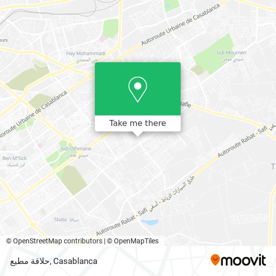 حلاقة مطيع map