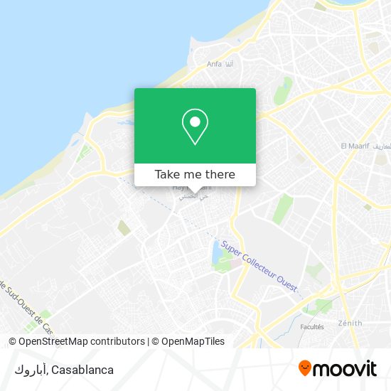 أباروك map