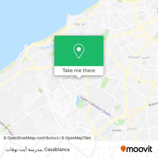 مدرسة آيت توفات map