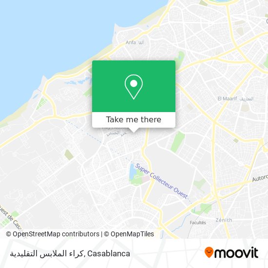 كراء الملابس التقليدية map