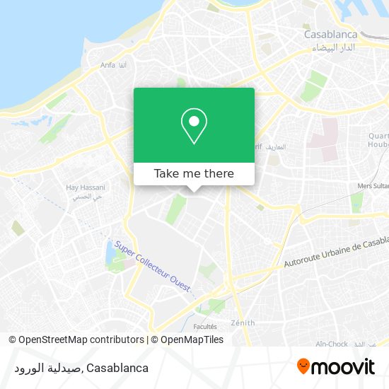 صيدلية الورود map