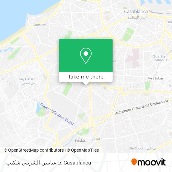 د. عباسي الشريبي شكيب map
